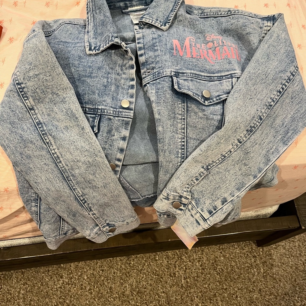 Little Mermaid Jean Jacket